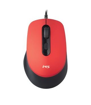 MS FOCUS C122 crveni žičani miš