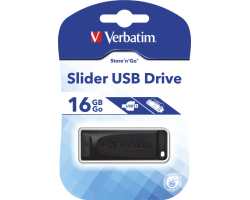 Verbatim USB2.0 Store'n'Go Slider 16GB, crni - Slika 3