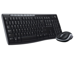 Logitech MK270 bežična tipkovnica+miš, USB, crna (920-004532) - Slika 3