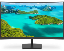 Philips 27" 271E1SCA/00 FHD (1920×1080) zakrivljeni VA, 75 Hz, 16:9, 4ms, 250 cd/m2, 3000:1, 1xVGA/HDMI, zvučnici, crni - Slika 9