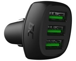Green Cell auto punjač 54W PowerRide (CADGC01), 3xUSB-A, ultra charge, CADGC01 - Slika 5