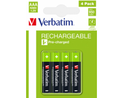 Verbatim AAA-LR03 Micro punjiva baterija NiMH,950mAh (4 komada) - Slika 3