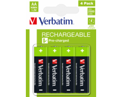 Verbatim AA-LR6 Mignon punjiva baterija NiMH,2500mAh (4 komada) - Slika 3