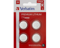 Verbatim CR2032 Lithium baterija, 3V (4 kom./pakiranje) - Slika 3