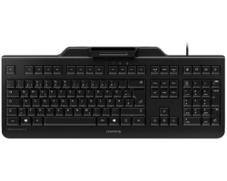 Cherry Secure Board 1.0 tipkovnica sa čitačem Smart kartica (+beskontaktni RF/NFC), USB, crna - Slika 3