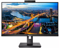 Philips 24" 242B1H/00 FHD (1920×1080) IPS, Pivot, Pop-up webcam, 75Hz, 4ms, 300 cd/m2, 1000:1, VGA/DVI-D/DP/HDMI, 3×USB-A/USB-B, zvučnici, crni - Slika 7