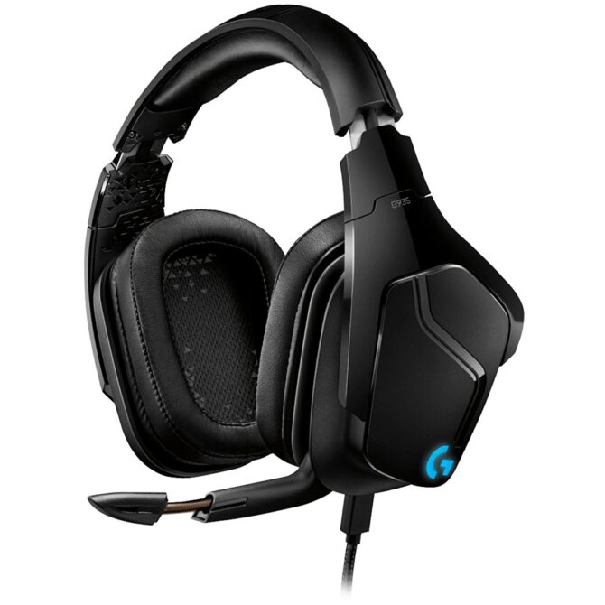 Logitech G935 LIGHTSYNC Wireless Gaming Headset 7.1 - BLACK, 981-000744