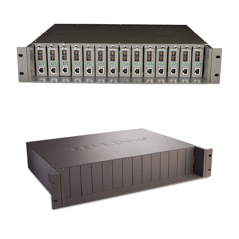 TP-Link kućište za media konvertere, 14-slot, neupravljivo, 19" Rack