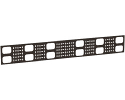 IPCOM organizator kablova, vertikalni, visina 24U, širina 75mm - Slika 3