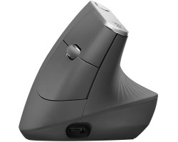 Logitech MX Vertical Advanced vertikalni ergonomski bežični optički miš, za dešnjake, USB, grafit (910-005448) - Slika 5