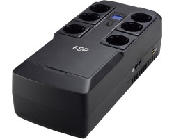 Fortron Source UPS NanoFit 800VA/480W, Offline, 2×USB, 6×Schuko, RJ45, 1×5Ah - Slika 5