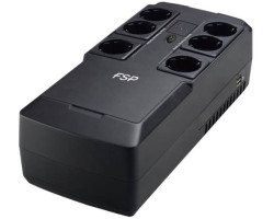 Fortron Source UPS NanoFit 600VA/300W, Offline, 2×USB, 6×Schuko, 1×4.5Ah - Slika 3