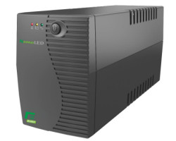 Elsist UPS NemoLED 120 1200VA/480W, Line-Interactive, 2×Schuko, 1×9Ah, 10min. autonomija - Slika 5