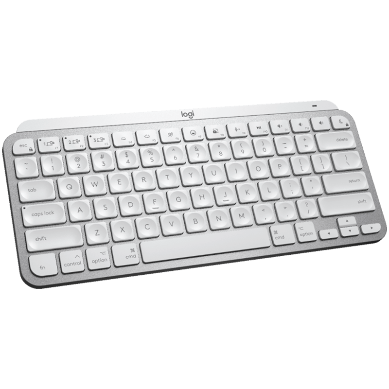 Logitech MX Keys Mini For Mac Minimalist Wireless Illuminated Keyboard - PALE GREY - Croatian layout, 920-010526 - Slika 4