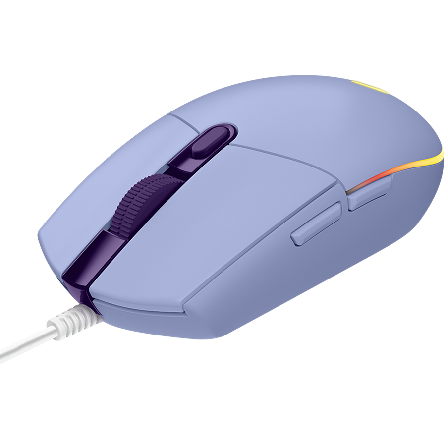Logitech G102 LIGHTSYNC Corded Gaming Mouse - LILAC - USB - EER, 910-005854 - Slika 3