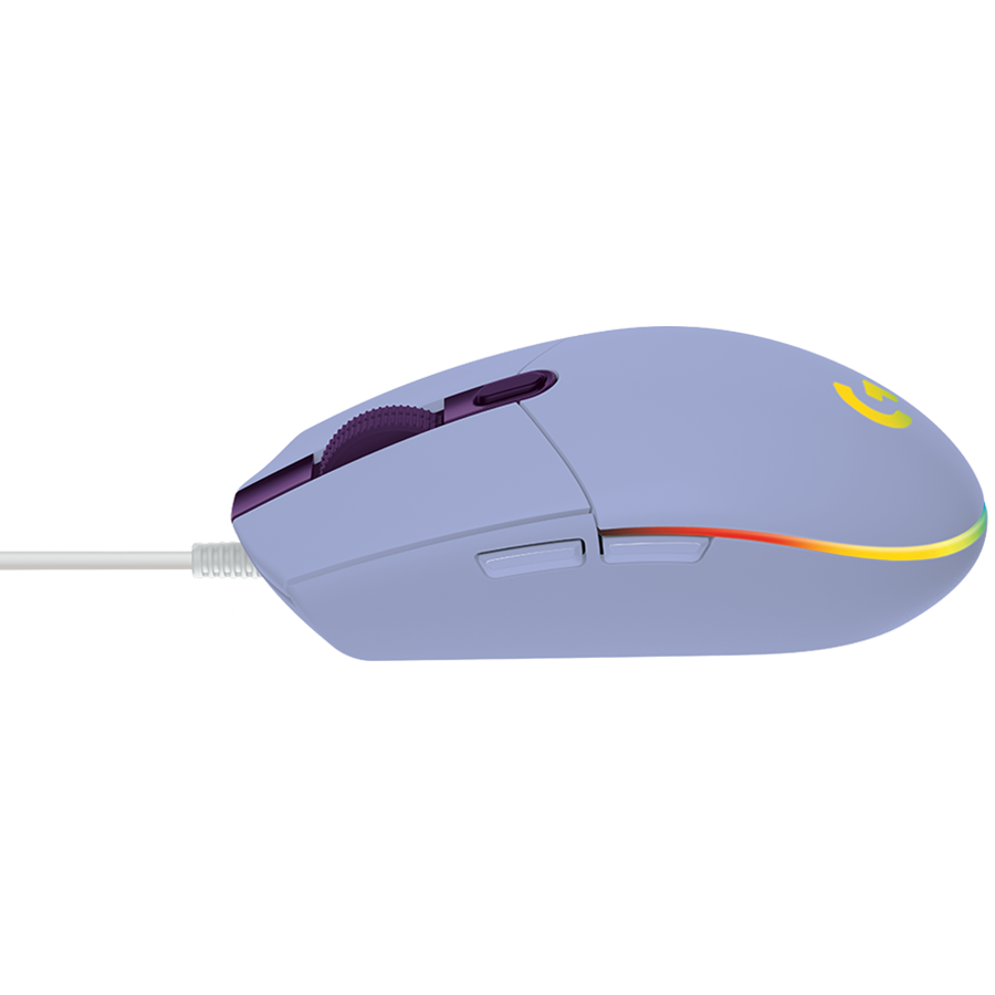 Logitech G102 LIGHTSYNC Corded Gaming Mouse - LILAC - USB - EER, 910-005854 - Slika 4