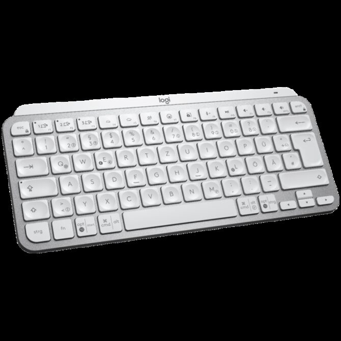 Logitech MX Keys Mini Minimalist Wireless Illuminated Keyboard - PALE GREY - Croatian layout, 920-010499 - Slika 2