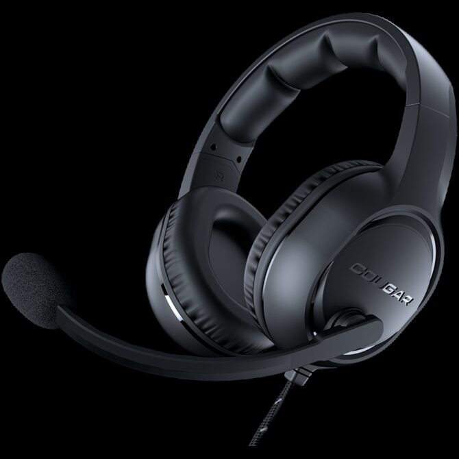 Cougar I HX330 I 3H250P50B.0001 I Headset I Stereo 3.5mm 4-pole and 3-pole PC adapter / Driver 50mm / 9.7mm noise cancelling Mic. / Black, CGR-P50B-250