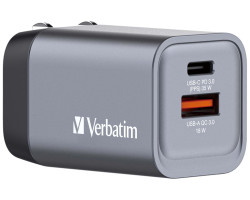 Verbatim GNC-35 GaN zidni punjač 35W, 1×USB-C PD 35W / 1×USB-A QC3.0 - Slika 15