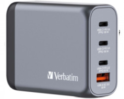 Verbatim GNC-100 GaN zidni punjač 100W, 2×USB-C PD 100W / 1×USB-C PD 65W / 1× USB-A QC3.0 - Slika 15