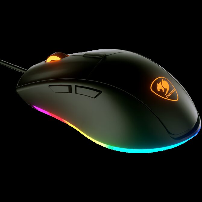 Cougar I Minos XT I 3MMXTWOB.0001 I Mouse I Optical / ADNS3050 / 4000dpi / 3 zone 16.8 million colors LED backlight, CGR-MINOS XT