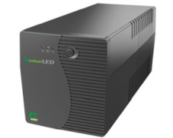 Elsist UPS NemoLED 160 1600VA/600W, Line-Interactive, 4×Schuko, 2x 12V/7Ah, 10min. autonomija - Slika 5