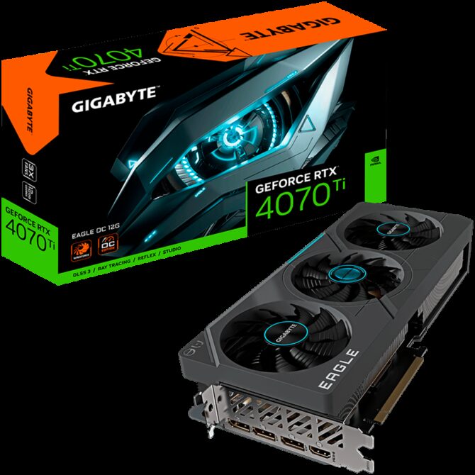 Gigabyte Video Card NVIDIA GeForce RTX 4070 TI EAGLE OC 12GD, GV-N407TEAGLE OC-12GD - Slika 5