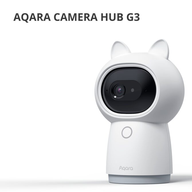 Aqara Camera Hub G3: Model No: CH-H03; SKU: AC005EUW01, CH-H03 - Slika 4