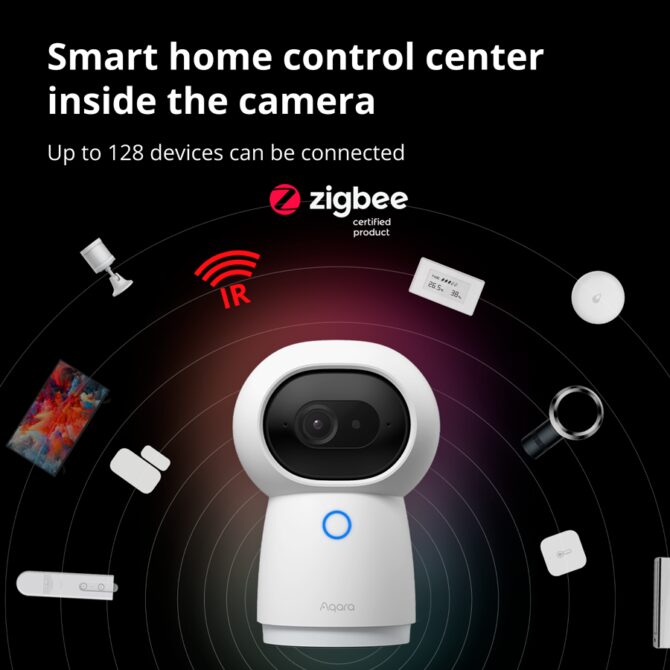 Aqara Camera Hub G3: Model No: CH-H03; SKU: AC005EUW01, CH-H03 - Slika 10