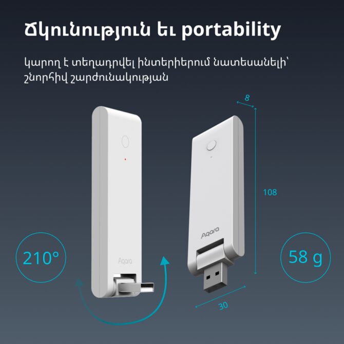 Aqara Hub E1: Model No: HE1-G01; SKU: AG022GLW01, HE1-G01 - Image 23