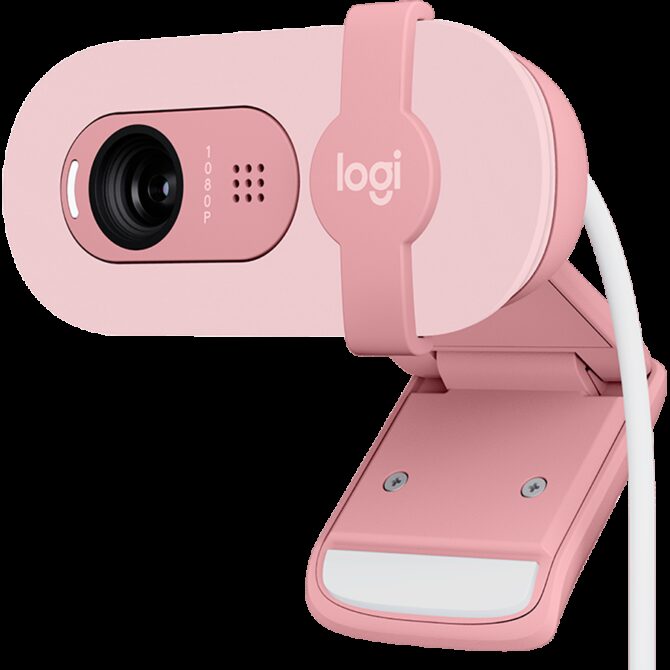 Logitech Brio 100 Full HD Webcam - ROSE - USB, 960-001623 - Slika 2