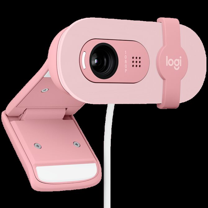 Logitech Brio 100 Full HD Webcam - ROSE - USB, 960-001623 - Slika 3