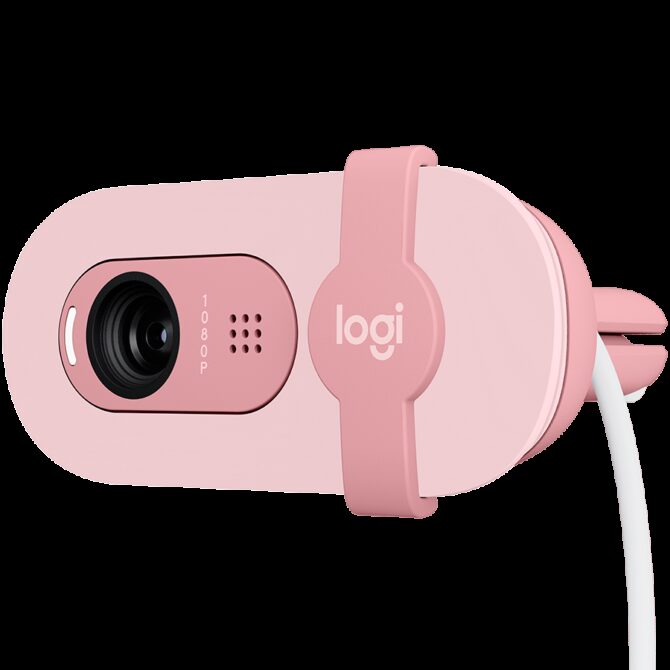 Logitech Brio 100 Full HD Webcam - ROSE - USB, 960-001623 - Slika 4