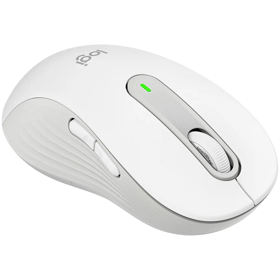 Logitech M650L Signature Bluetooth Mouse - OFF-WHITE - LEFT, 910-006240 - Slika 2
