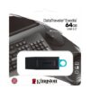 Kingston 64GB USB3,2 Gen1 DT Bk+Teal, DTX/64GB - Slika 2