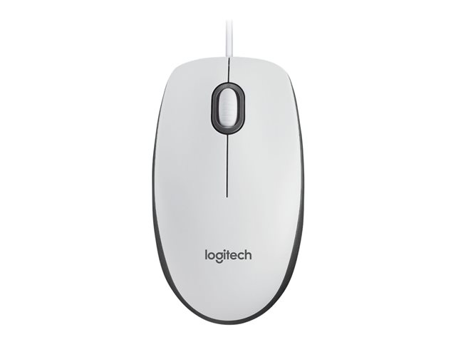 Logitech Mouse M100 – WHITE – EMEA, 910-006764