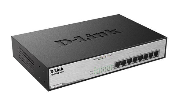 D-Link switch neupravljivi, DGS-1008MP - Slika 3