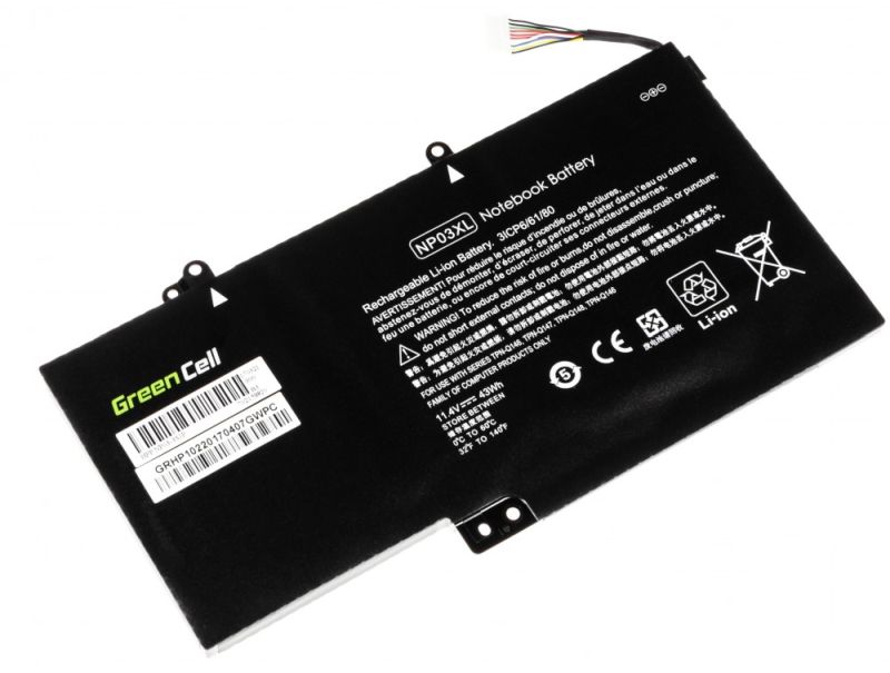 Baterija za HP laptop Green Cell, HP102
