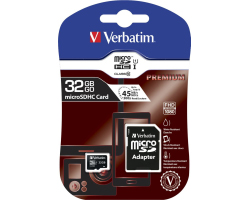 Verbatim memorijska kartica Premium Micro SDHC Secure Digital 32GB Class 10 + adapter - Slika 3
