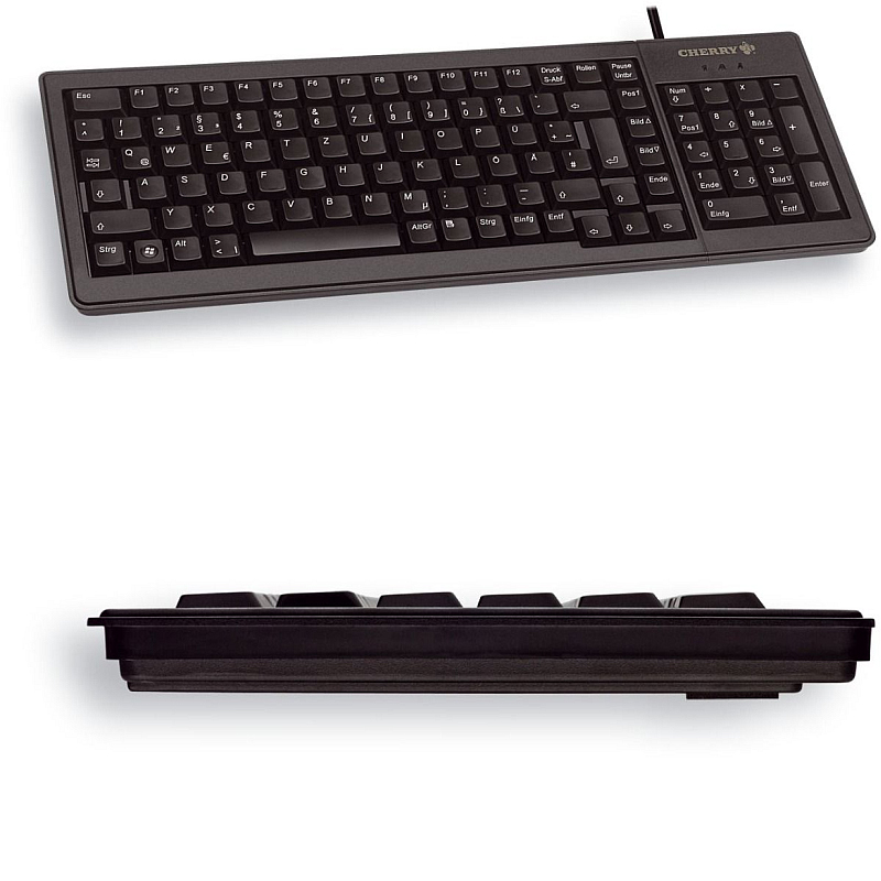 Cherry G84-5200 Compact tipkovnica, USB, crna - Slika 2