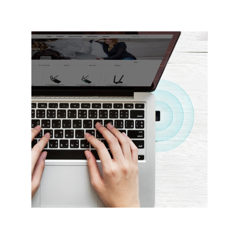 TP-Link AC600 Archer T2U Nano bežični Dual-Band USB2.0 adapter 200Mbps/433Mbps, Archer T2U Nano - Slika 2