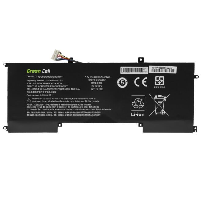 Baterija za HP laptop Green Cell, HP182