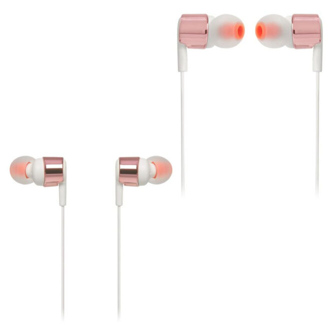JBL Tune 210 In-ear slušalice s mikrofonom, zlatno-crvene - Slika 2