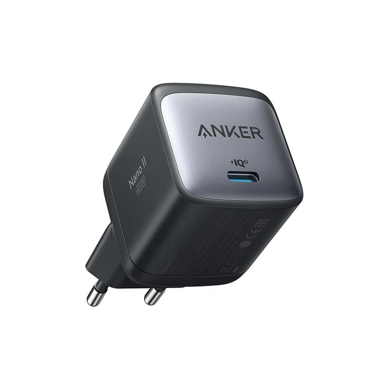 Anker 713 Nano II 45W GaN II PPS Power IQ USB-C zidni punjač za mobilne uređaje, A2664G11