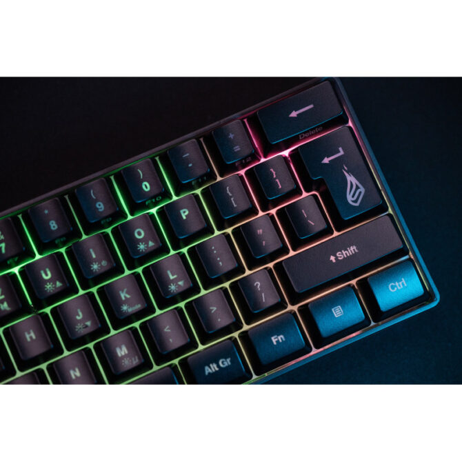 Surefire KingPin X1 Gaming kompaktna igraća tipkovnica, RGB LED, USB, crna - Slika 3