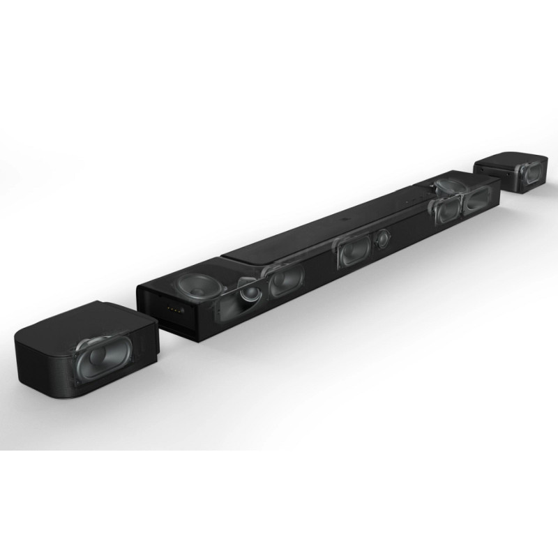 JBL Bar 800 5.1.2 projektor zvuka (Soundbar) 720W BT 5.0, WiFi 6, HDMI eARC in/out, True Dolby Atmos, wireless subwoofer, crni - Slika 5