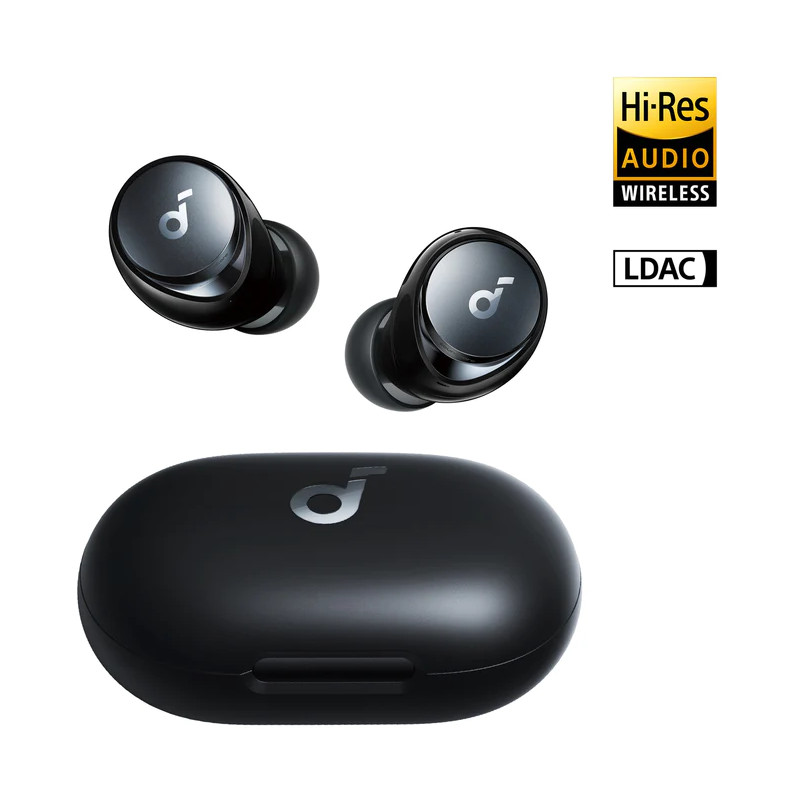 Anker Soundcore Space A40 TWS ANC In-ear bežične Bluetooth 5.2 slušalice s mikorofonom, 50h, LDAC, IPX4, crne,A3936G11