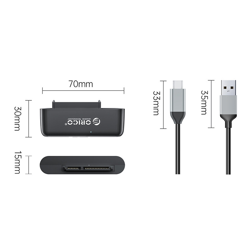 Orico 2.5" SATA HDD/SSD adapter bez kućišta - Slika 3