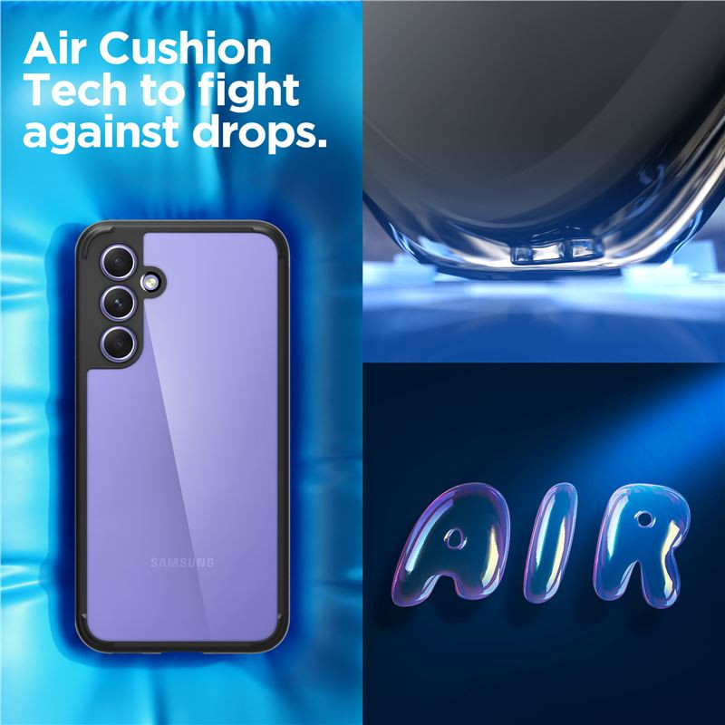 Spigen Ultra Hybrid, zaštitna maska za telefon, crna - Samsung Galaxy A54 5G (ACS05887) - Slika 3