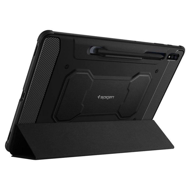 Spigen Rugged Armor Pro, zaštitna maska za Galaxy Tab, crna - Samsung Galaxy Tab S7+/S8+ (ACS01607) - Slika 4
